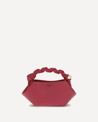 Ganni Borsa a Mano Bou in pelle granulata Woman UNI