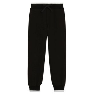 Dolce & Gabbana Logo Joggers - male - Dolce & Gabbana - Sweatpants - Black - 2 Y - Kids