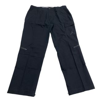 Nike Jordan Mens Button Closure Cargo Pants In Black