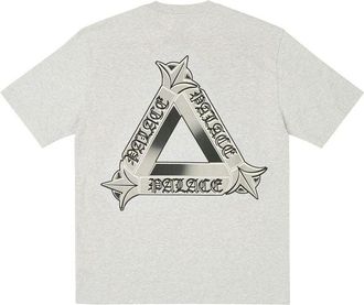 Palace Tri-Og T-Shirt Grey Marl P26TS181