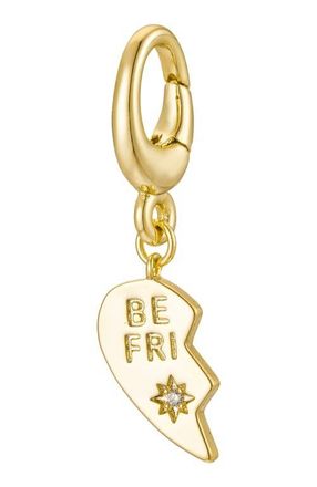 Untamed Petals Best Friends Charm in Gold at Nordstrom
