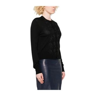 Ermanno Scervino Truien & Vesten, Dames, Zwart, S, Cardigans