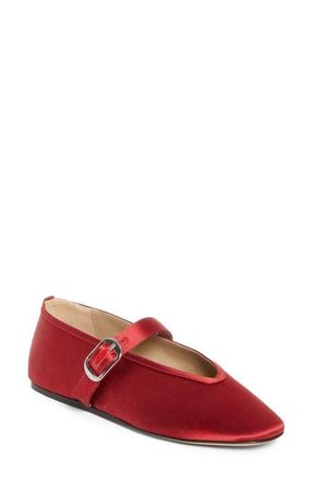 Le Monde Beryl Stella Mary Jane Flat in Tomato at Nordstrom, Size 8.5Us