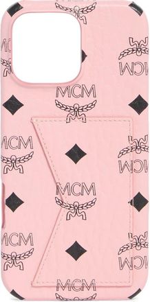 MCM Monogram iPhone 16 Pro Max Case in Soft Pink at Nordstrom Rack