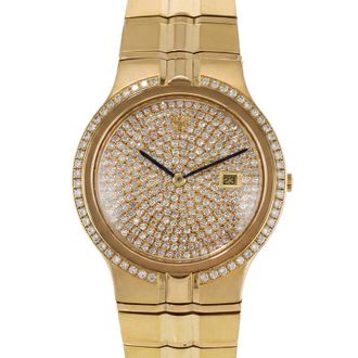 Vacheron Constantin Pre-owned Vacheron Constantin Phidias Automatic Diamond Mens Watch 48510/967J-0914