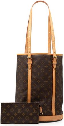 Louis Vuitton Brown Pvc Leather Tote Bag (Pre-Owned)