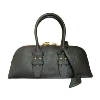 Pinko Bowling Handtas - Dames - Handtassen - Bruin - ONE Size - Leer - Tassen