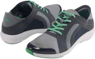 Aetrex Womens Sloane Berries Sneakers In Charcoal
