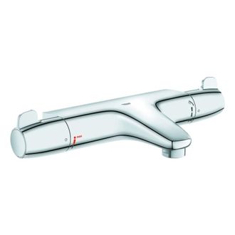 GROHE Mezclador Termost&aacute;tico De Ba&ntilde;o Grohtherm Special Dn 15, Manillas De Mariposa Ergon&oacute;micas De Metal Cromado Grohe