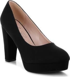 London Rag Olanta Platform Pump in Black at Nordstrom Rack, Size 7.5