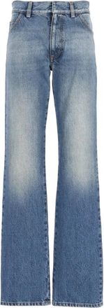 Maison Margiela Flared Jeans - Dames - Flared Jeans - Blauw - W29 - Katoen - Jeans