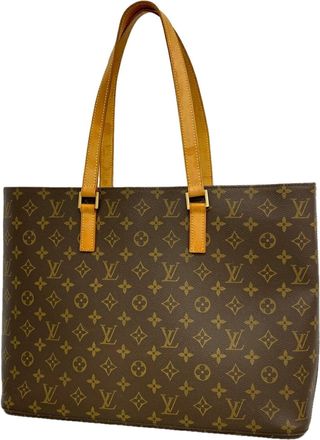 Louis Vuitton Brown Tote Bag (Pre-Owned)
