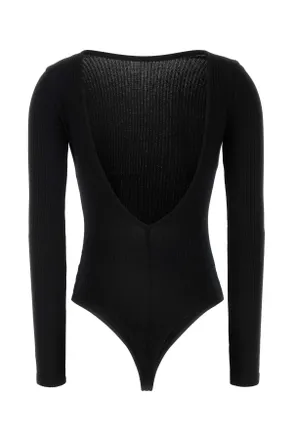 A Gold E Bridget Bodysuit - Black