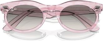 Ray-Ban Rb 2242 Wayfarer Oval - Dames - Zonnebrillen - Paars - 53 MM - Accessoires