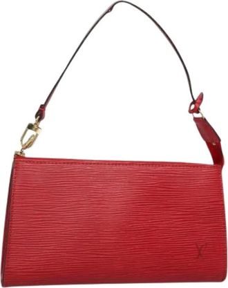 Louis Vuitton Pre-owned Shoulder Bags, female, Red, Size: ONE SIZE Pre-owned Vintage Shoulder Bag