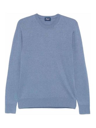 Drumohr Long Sleeve Crew-Neck Sweater