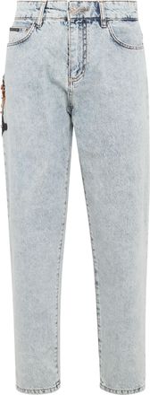 Philipp Plein Jeans Mom Pasvorm Paisley