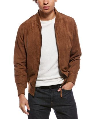 Blank NYC Blank NYC Quick Action Suede Bomber Jacket