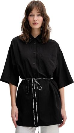 Karl Lagerfeld Overhemden, Dames, Zwart, M, Shirt