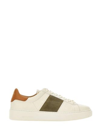 Woolrich White Leather Sneakers