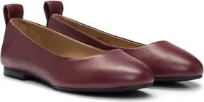 BOSS Dasy Ballet Flat in Dark Red at Nordstrom Rack, Size 11