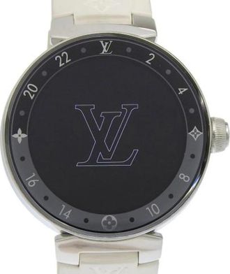 Louis Vuitton Pre-owned Wristwatch - Heren - Vintage Horloges - Zwart - ONE Size - Vintage