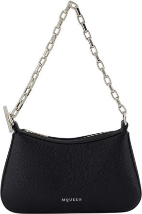 Alexander McQueen Black Lambskin T Bar Mini Handbag, Never Carried (Authentic Pre-Loved)