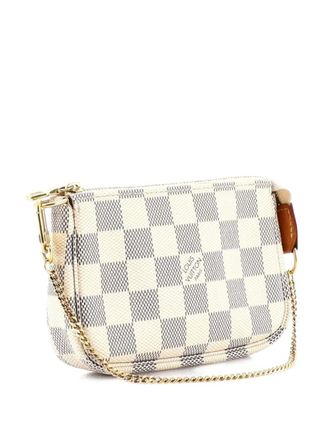 Louis Vuitton Pochette Accessoires Damier Mini clutch bag - Bianco
