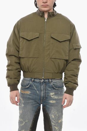 Givenchy Cotton-Blend Bomber with Utility Pockets Givenchy