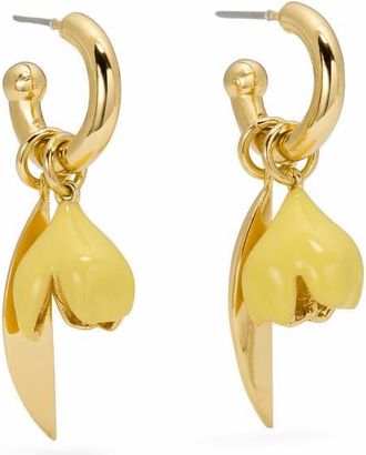 Kate Spade New York golden bloom flower drop earrings in Yellow. at Nordstrom