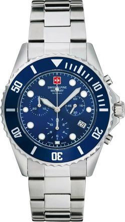 Swiss Alpine Military 7053.9135 Chronograph - Heren - Accessoires - Grijs - Maat: ONE Size