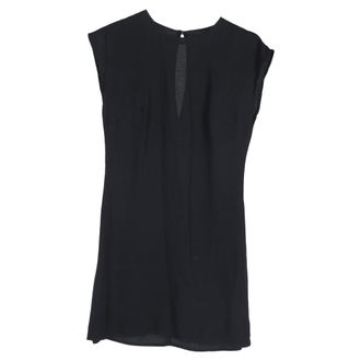Reformation Mini Dress in Black Viscose