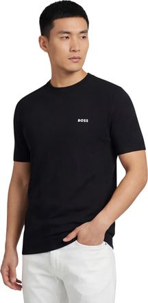 HUGO BOSS Boss Green Momentum Lite t-shirt zwart korte mouw