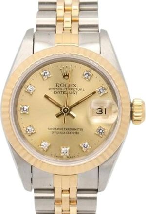 Rolex Pre-owned Lady Datejust 26mm Orologio da polso - - Pre-owned - Donna - Giallo - ONE SIZE