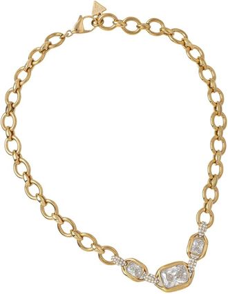 Guess Radiosa Ketting - Dames - Accessoires - Geel - Maat: ONE Size