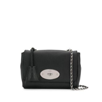 Mulberry Lily Glossy Crossbody Bag