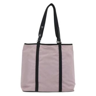 Prada Pre-owned Tote Bags, female, Pink, Size: ONE SIZE Pre-owned Vintage tote