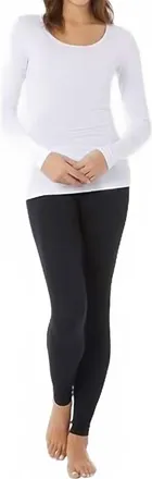32 Degrees Performance Ultra Light Thermal Baselayer Leggings In Black