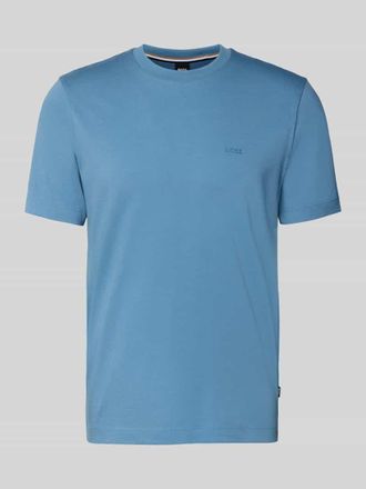 HUGO BOSS Regular Fit T-Shirt aus reiner Baumwolle Modell Thompson 01 in Bleu, Gr&ouml;&szlig;e XXXL