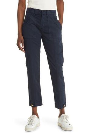 Frame Denim Trapunto Button Tab Cuff Pants in Washed Navy at Nordstrom Rack, Size 31
