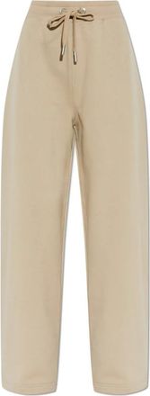 Ami Wide-leg joggingbroek - Dames - Sweatpants - Bruin - 2XS - Katoen - Broeken
