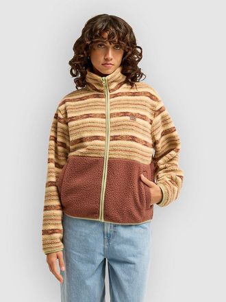 Billabong Rock Jetty Chaqueta Polar marr&oacute;n