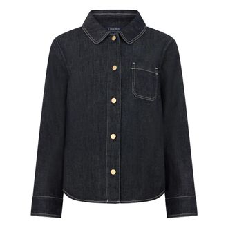 Max Mara Denim Shirts, female, Black, Size: XS Classic Denim Shirt