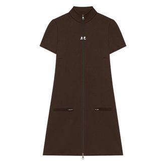 Courrèges Abiti Marrone-Donna