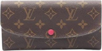 Louis Vuitton Pre-owned Wallets, female, Brown, Size: ONE SIZE Pre-owned Canvas Wallet