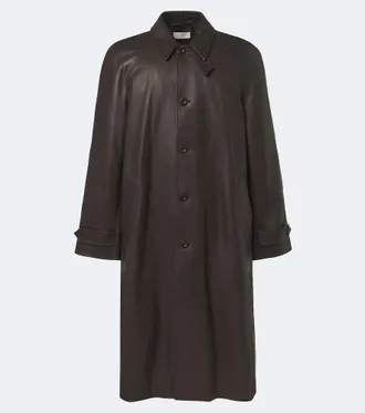 The Row Sitali leather car coat
