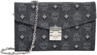 MCM Aren Crossbody Bag in Dark Grey at Nordstrom Rack