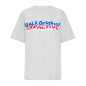 Ball T-Shirts, female, Gray, L, T-Shirts