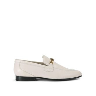 Kurt Geiger Mens Leather Alton Croc Loafers - White - Size UK 9