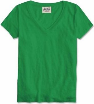 MC2 Saint Barth Womens Eloise Tee In Green